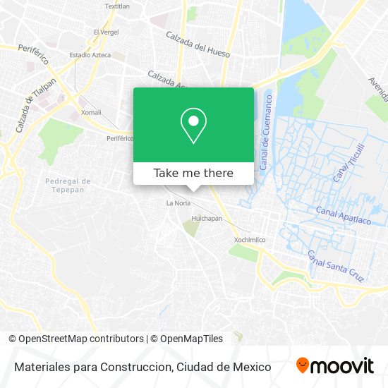 Mapa de Materiales para Construccion