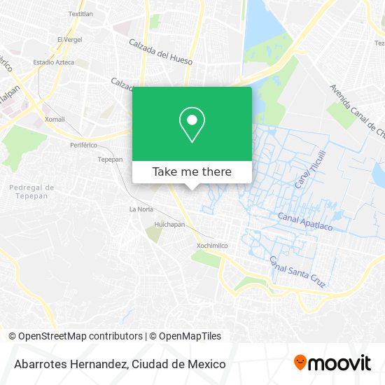 Abarrotes Hernandez map