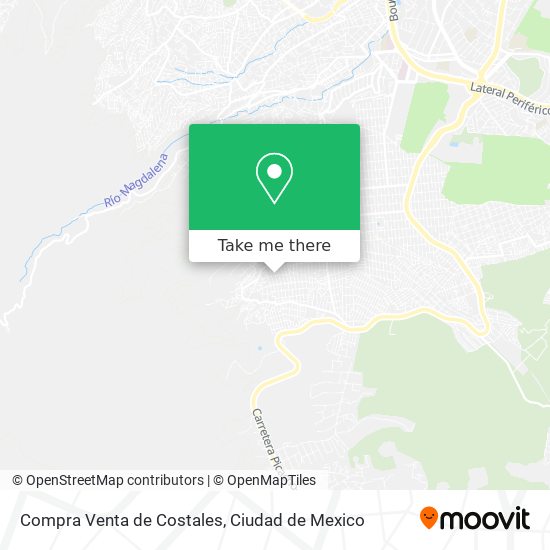 Compra Venta de Costales map