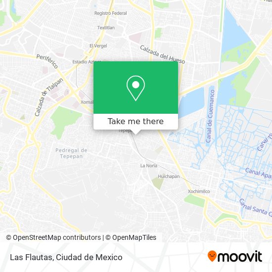 Las Flautas map