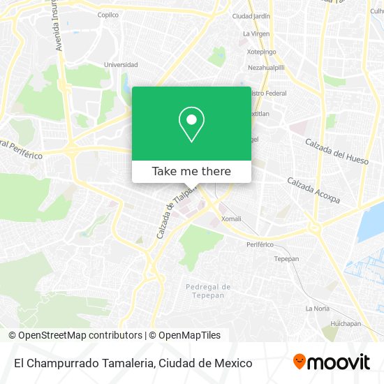 El Champurrado Tamaleria map