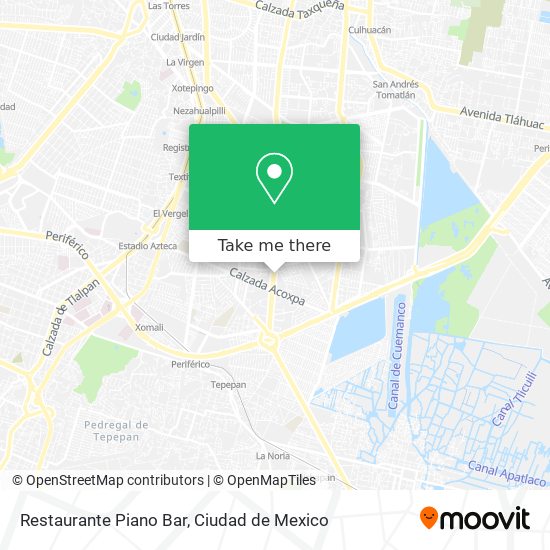 Restaurante Piano Bar map