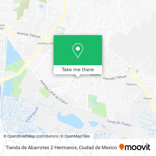 Tienda de Abarrotes 2 Hermanos map