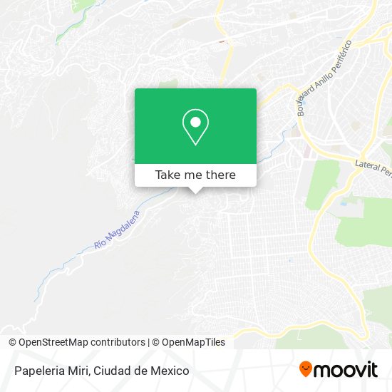 Mapa de Papeleria Miri