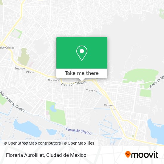 Floreria Aurolillet map