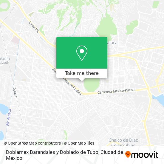 Mapa de Doblamex Barandales y Doblado de Tubo