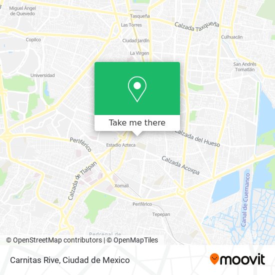 Carnitas Rive map