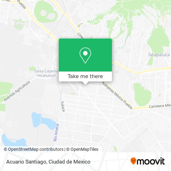 Mapa de Acuario Santiago