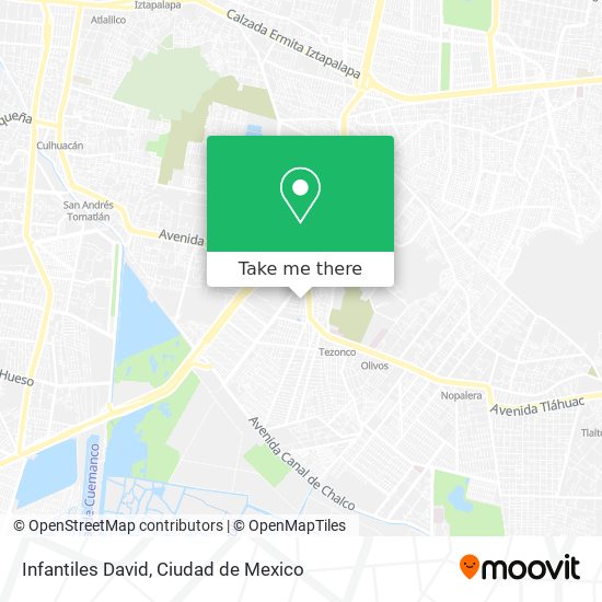 Mapa de Infantiles David