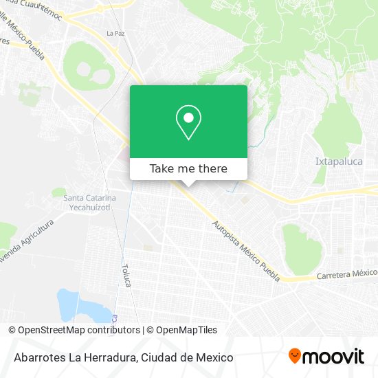 Abarrotes La Herradura map