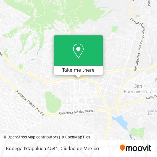 Bodega Ixtapaluca 4541 map