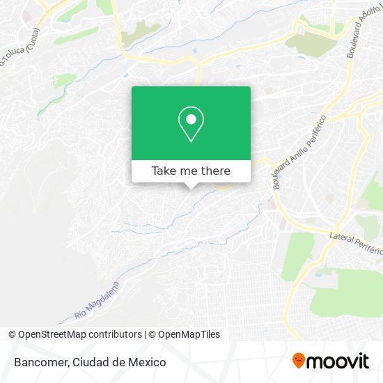 Bancomer map