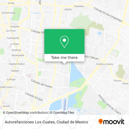 Autorefacciones Los Cuates map