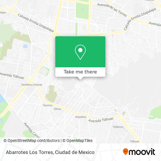 Abarrotes Los Torres map
