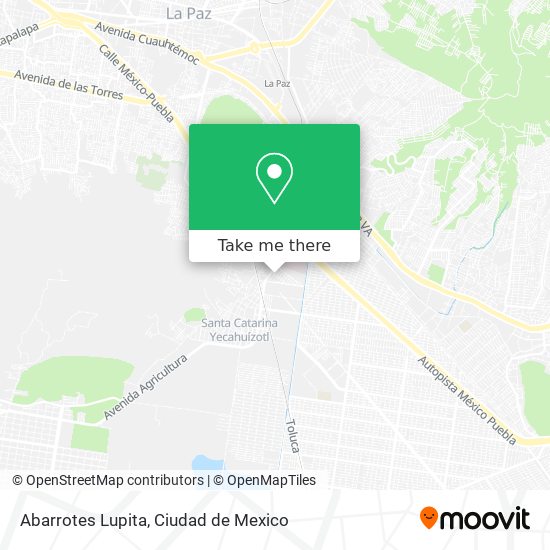 Abarrotes Lupita map