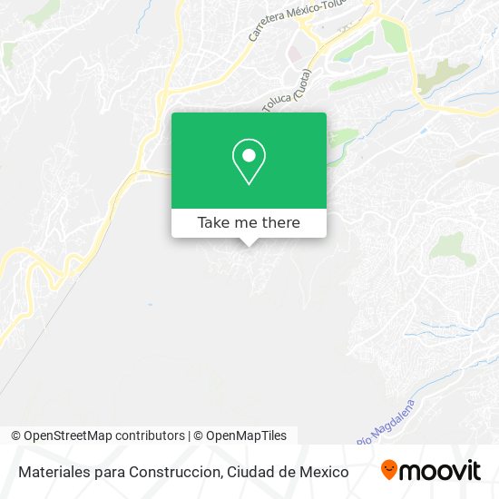 Mapa de Materiales para Construccion