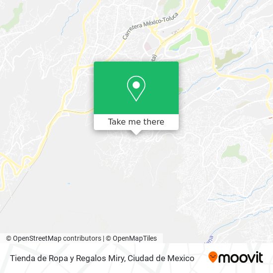 Tienda de Ropa y Regalos Miry map