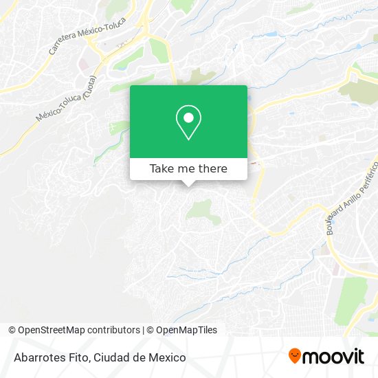 Abarrotes Fito map