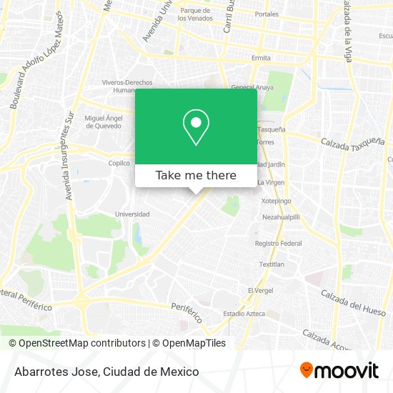 Abarrotes Jose map