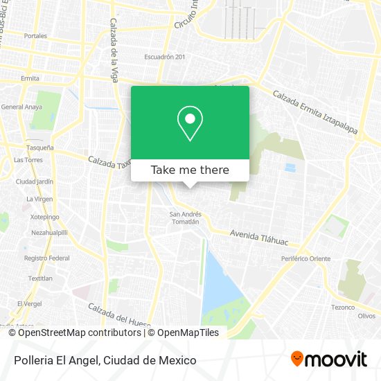 Polleria El Angel map