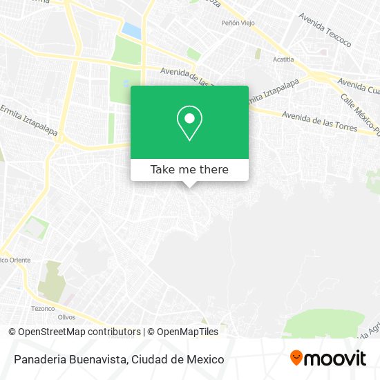 Mapa de Panaderia Buenavista