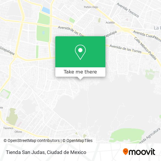 Tienda San Judas map