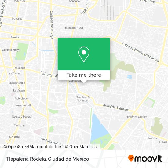 Tlapaleria Rodela map