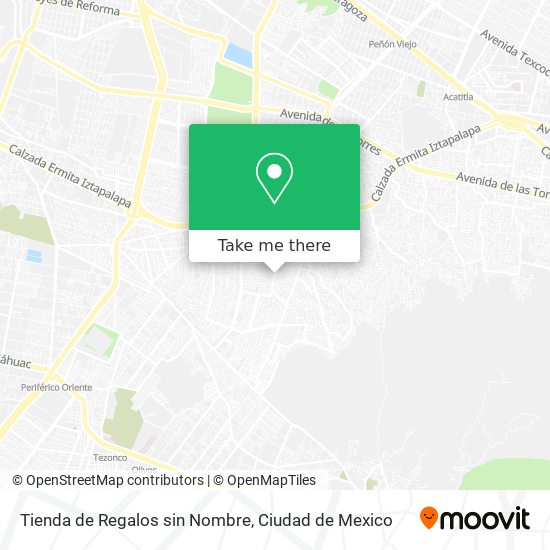 Mapa de Tienda de Regalos sin Nombre