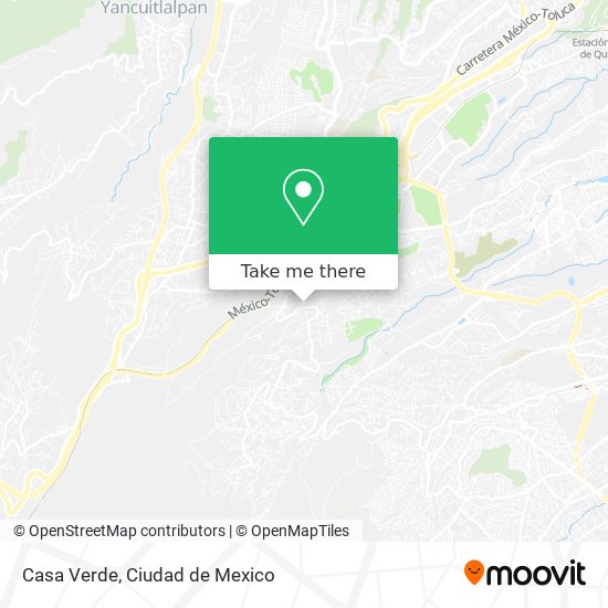 Casa Verde map