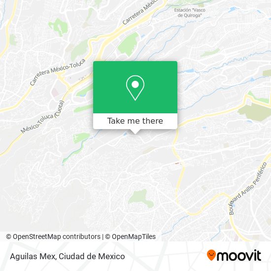 Aguilas Mex map