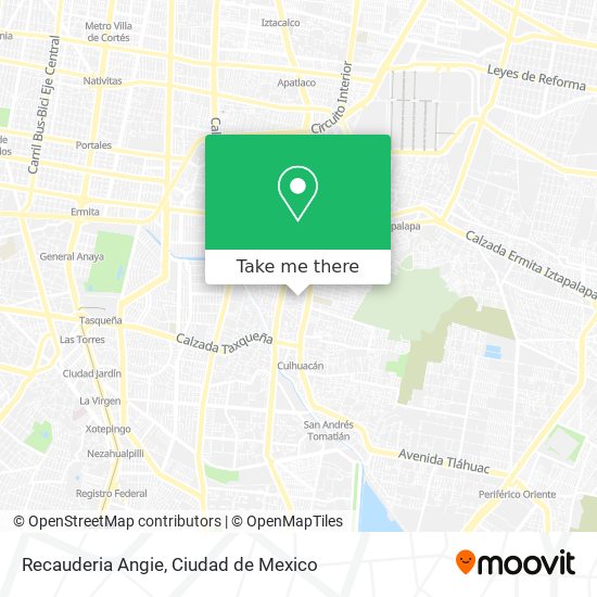 Recauderia Angie map