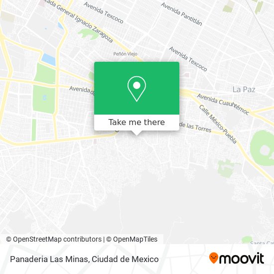 Panaderia Las Minas map