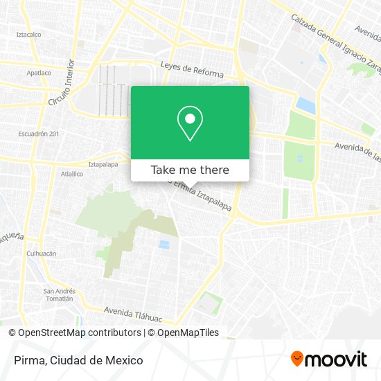 Mapa de Pirma