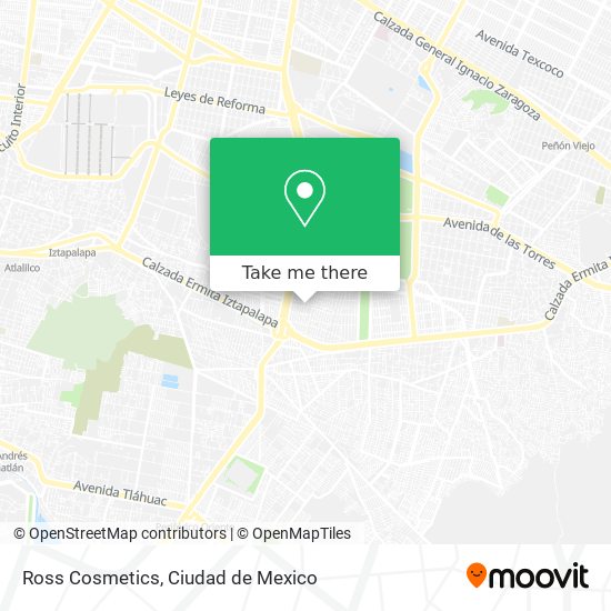 Ross Cosmetics map