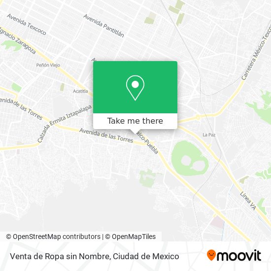 Venta de Ropa sin Nombre map