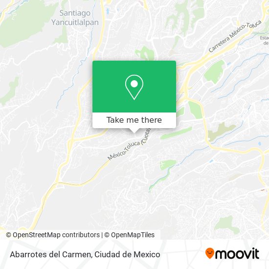 Abarrotes del Carmen map