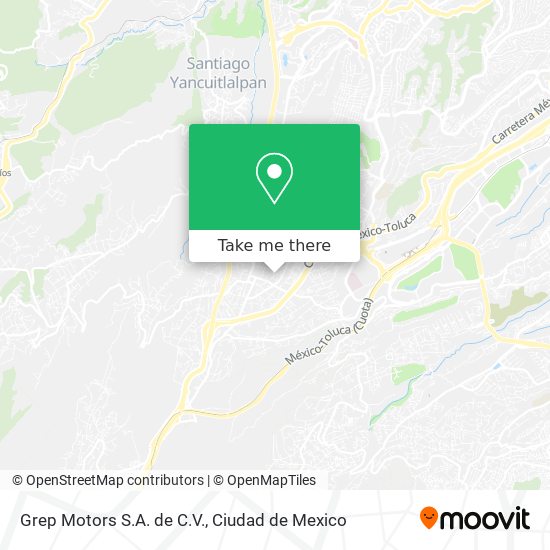 Grep Motors S.A. de C.V. map