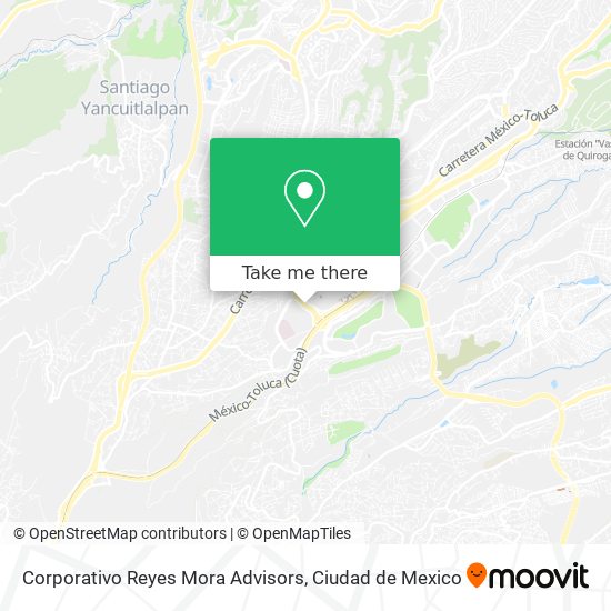 Mapa de Corporativo Reyes Mora Advisors