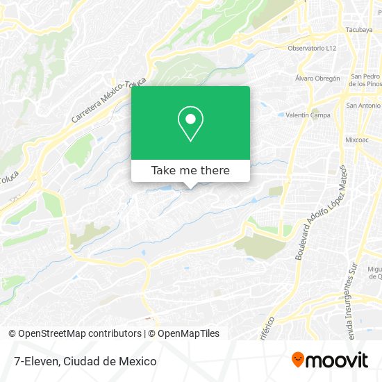 Mapa de 7-Eleven