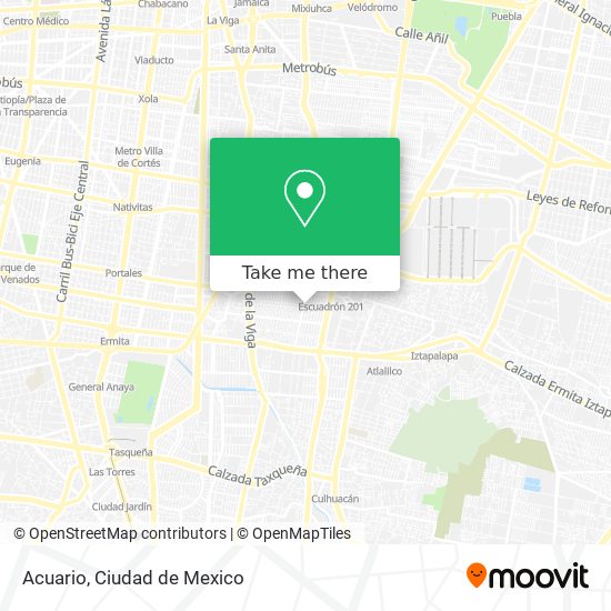 Mapa de Acuario
