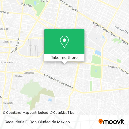 Recauderia El Don map