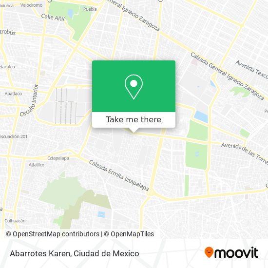 Abarrotes Karen map