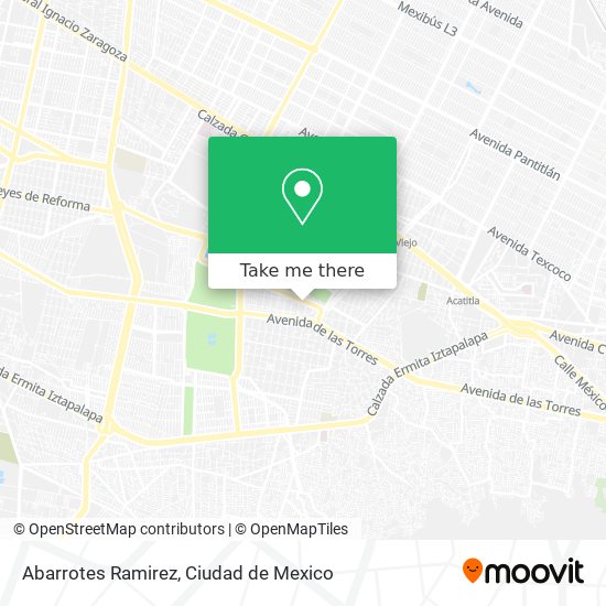 Abarrotes Ramirez map