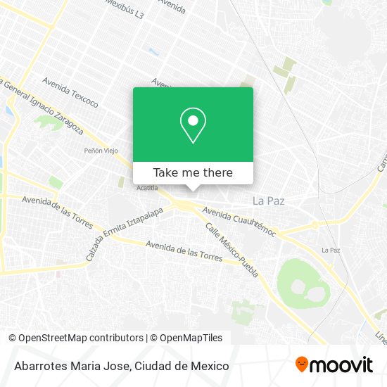 Mapa de Abarrotes Maria Jose