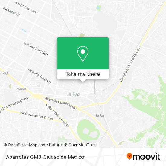 Mapa de Abarrotes GM3