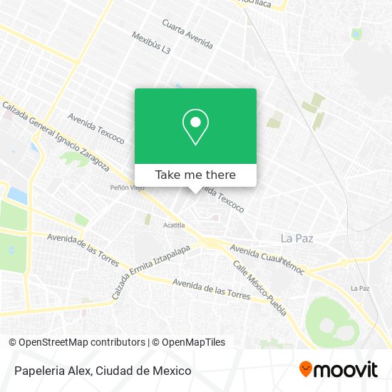 Papeleria Alex map