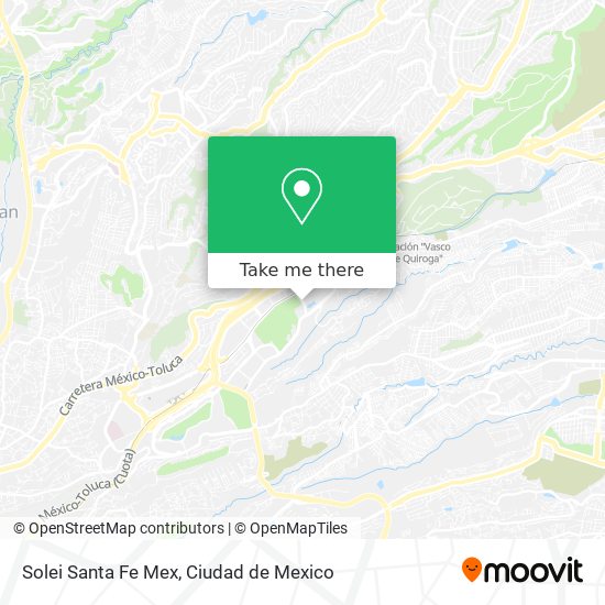 Solei Santa Fe Mex map