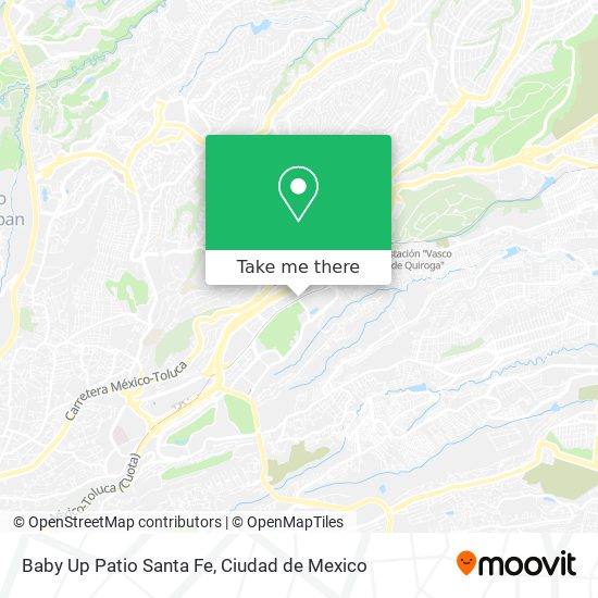 Mapa de Baby Up Patio Santa Fe