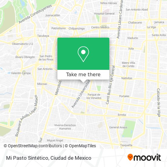 Mi Pasto Sintético map