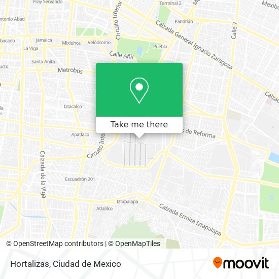 Hortalizas map